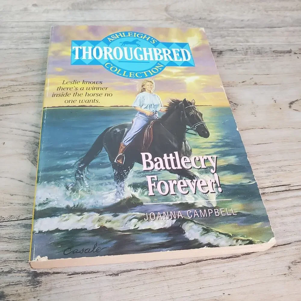 Lot of 4 Thoroughbred Ashleigh books Joanna Campbell YA Fiction Horse Books